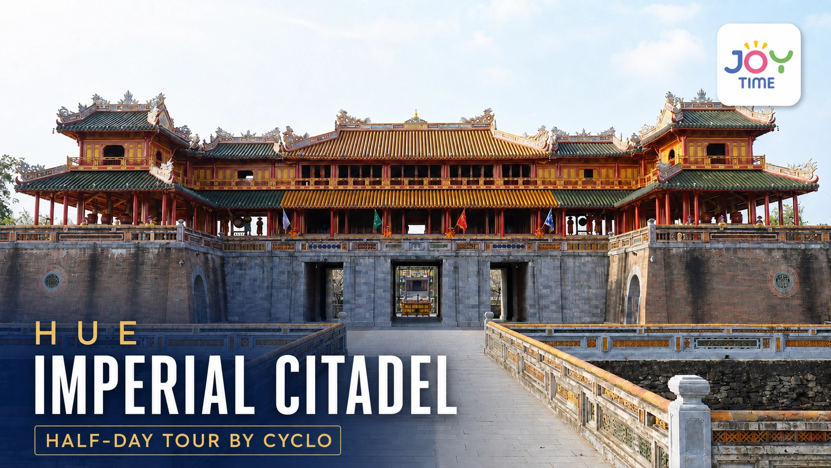 Half-day tour | Explore Hue Imperial Citadel by Cyclo
